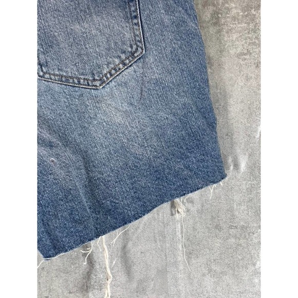 And Now This Women's Augie Distressed Ultra High-Rise 90's Boyfriend Shorts SZ27 - Picture 5 of 10
